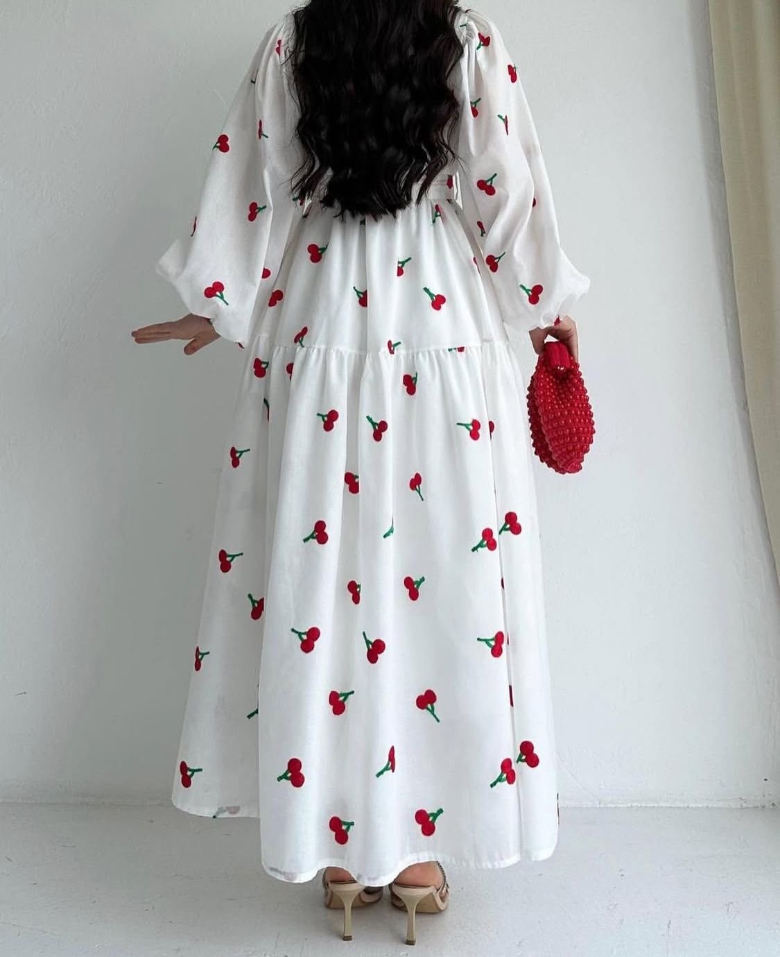 Printed Crape Silk Maxi Image 3
