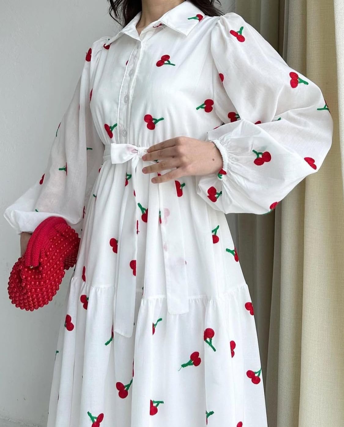 Printed Crape Silk Maxi Image 4